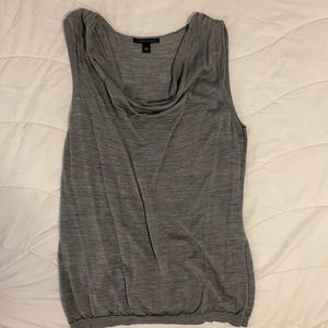 Gray Wool Tank Top